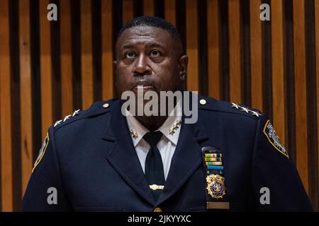 Jeffrey Maddrey Attends Police Commissioner Edward Caban 'State Of The ...