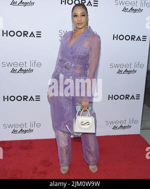 Los Angeles, USA. 03rd Aug, 2022. Candiss Hart arrives at the HBO Max's SWEET LIFE Season 2 Premiere held in Los Angeles, CA on Wednesday, ?August 3, 2022. (Photo By Sthanlee B. Mirador/Sipa USA) Credit: Sipa USA/Alamy Live News Stock Photo