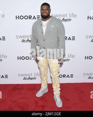 Los Angeles, USA. 03rd Aug, 2022. David Rose arrives at the HBO Max's SWEET LIFE Season 2 Premiere held in Los Angeles, CA on Wednesday, ?August 3, 2022. (Photo By Sthanlee B. Mirador/Sipa USA) Credit: Sipa USA/Alamy Live News Stock Photo