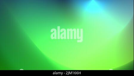 Image of glowing green gradient abstract out of focus shapes Stock Photo