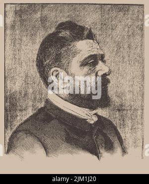 Gustave Eiffel (1832-1923). Museum: PRIVATE COLLECTION. Author: ANONYMOUS. Stock Photo