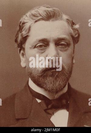 Gustave Eiffel (1832-1923). Museum: PRIVATE COLLECTION. Author: Photo studio Nadar. Stock Photo