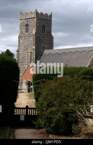 Iken church Suffolk UK Stock Photo