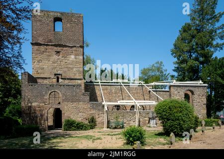 Deutschland, NRW, Kreis Düren, Merzenich, Ruine der Alten Pfarrkirche