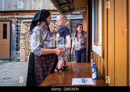 Romania, Maramures, Botiza, portrait Stock Photo