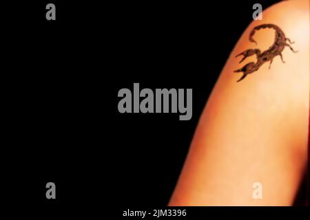 Neo Traditional Scorpion Tattoo By Binky Warbucks - Iron Palm Tattoos &  Body Piercing