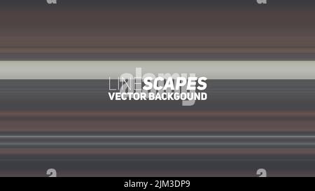 LineScapes Gradient Background. Minimal Gradient Stripes. Stock Vector