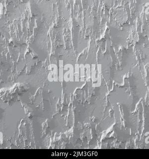 Vector texture plastered wall, black and white texture chaotic plaster pattern, vector textured background Stock Vector