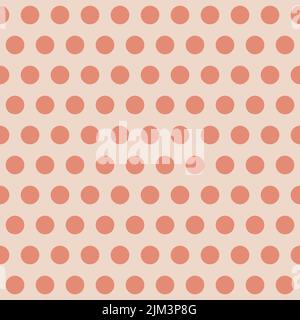 Yellow pastel seamless pattern background circle textile design Stock Vector