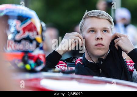 Kalle Rovanperä of, Finland. , . Toyota Gazoo Racing WRT during a meet