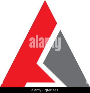 A letter intial logo design inspirartion Stock Vector