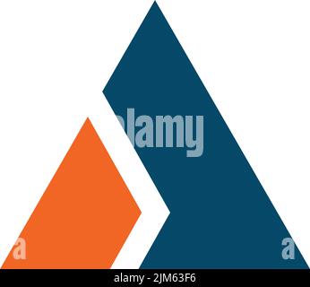 A letter intial logo design inspirartion Stock Vector