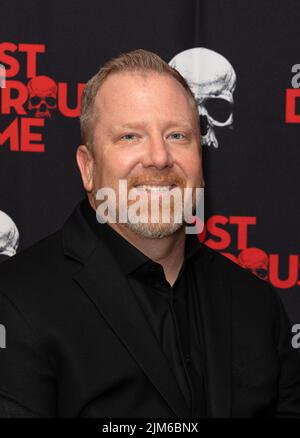 Miami, United States Of America. 04th Aug, 2022. COCONUT GROVE, FL - AUGUST 4: Jeff Hayne attends the premiere of The Most Dangerous Game on August 4, 2022 in Coconut Grove, Florida. (Photo by Alberto E. Tamargo/Sipa USA) Credit: Sipa USA/Alamy Live News Stock Photo