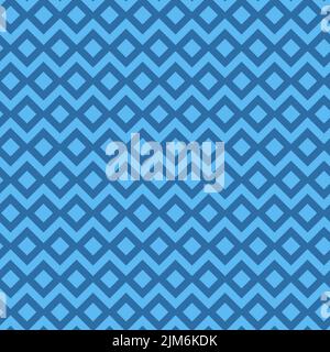 Rhombus zigzag seamless pattern geometric background for textile Stock Vector