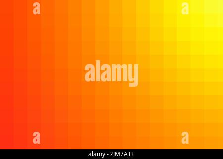 Orange-yellow vector background from squares. Illustration from orange squares. Abstract Geometric texture from orange squares Stock Vector