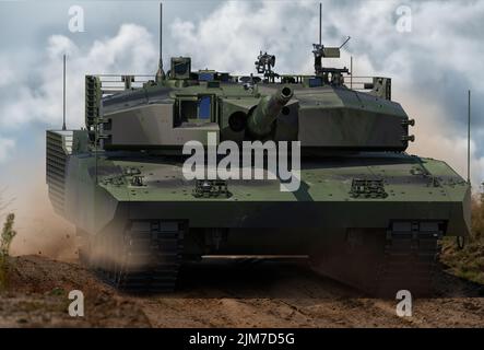 Leopard 2 A7 GERMAN MAIN BATTLE TANK Stock Photo - Alamy