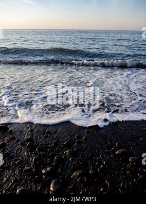 Black Beach, Amed, Bali, Indonesien Stock Photo