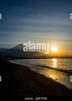 Sunset/ Sonnenuntergang, Amed Beach, Amed, Bali, Indonesien Stock Photo