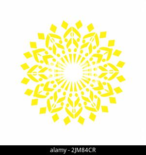 Mandalas gold. Decorative round ornaments. Vintage decorative elements. Oriental pattern, vector illustration. Stock Vector