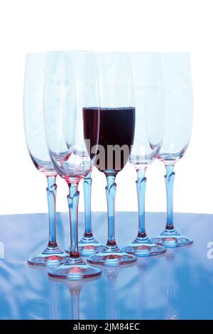 Wineglasses Stock Photo