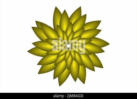 medical cannabis emblem logo vector icon template Stock Vector