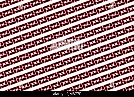 Japanese pattern vector, geometric pattern, architectural pattern Stock Vector