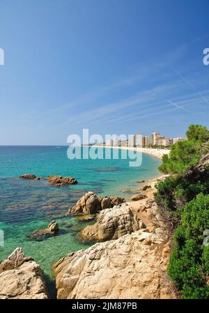 Platja d´Aro,Costa Brava,Catalonia,Spain Stock Photo - Alamy