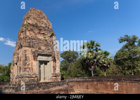 Ancient temple Banteay Kdei in Angkor complex Stock Photo