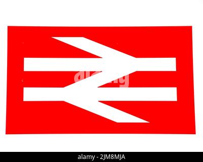 British Rail logo Stock Photo