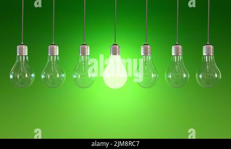 Light bulb Stock Photo