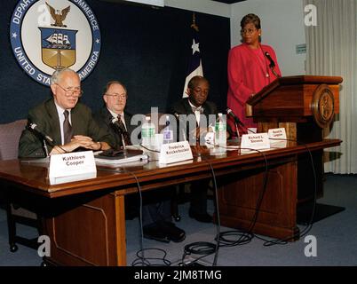 Minority Business Development Agency - CENSUS AND MBDA JOINT PRESS CONFERENCE Stock Photo