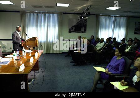 Minority Business Development Agency - CENSUS AND MBDA JOINT PRESS CONFERENCE Stock Photo