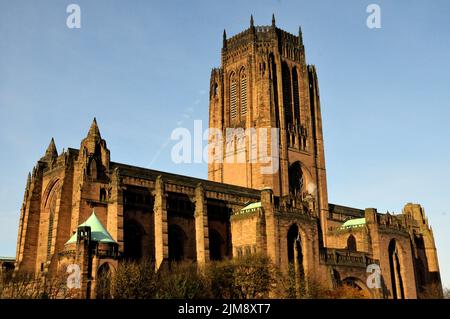 Liverpool Anglican Cathedral Stock Photo