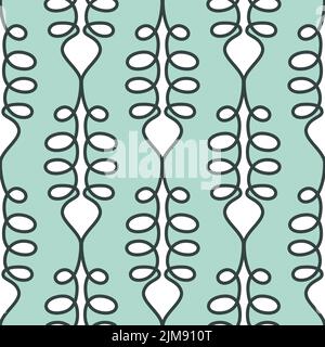 Floral seamless pattern pink contrast color abstract background for design Stock Vector