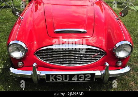 Austin Healey 3000 sports car Stock Photo