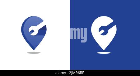 Modern and professional mechanic go logo design 3 Stock Vector