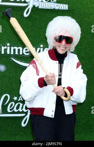 Maybelle Blair at the A League Of Their Own Premiere Screening at Easton Stadium, UCLA  on August 4, 2022 in Westwood, CA (Photo by Katrina Jordan/Sipa USA) Stock Photo