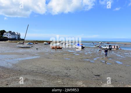 Parrog, Newport, Pembrokeshire, Wales Stock Photo