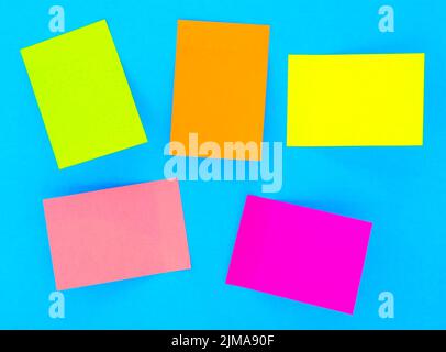 Sticky notes Stock Photo
