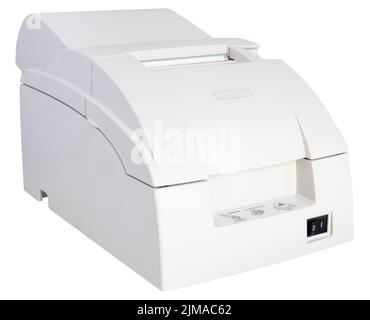 Termo printer isolated on the white background Stock Photo