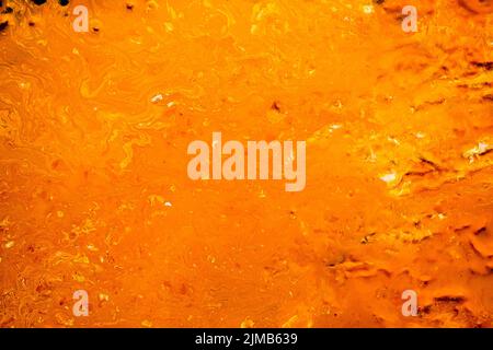 abstract orange paint background smooth surface Stock Photo