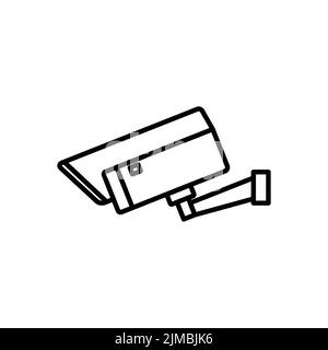 CCTV icon. Icon related to electronic, technology. line icon style. Simple design editable Stock Vector