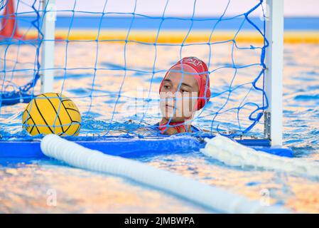 Sassari, Italy. 05th Aug, 2022. Waterpolo Sardinia Cup 2022 Italia - Israele Sassari, 05/08/2022 Foto Luigi Canu during Sardinia Cup Women - Italy vs Israel, Waterpolo Internationals in Sassari, Italy, August 05 2022 Credit: Independent Photo Agency/Alamy Live News Stock Photo