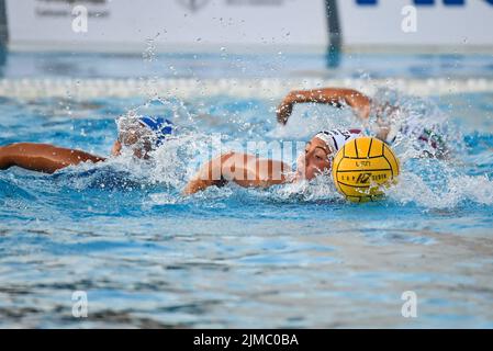 Sassari, Italy. 05th Aug, 2022. Waterpolo Sardinia Cup 2022 Italia - Israele Sassari, 05/08/2022 Foto Luigi Canu during Sardinia Cup Women - Italy vs Israel, Waterpolo Internationals in Sassari, Italy, August 05 2022 Credit: Independent Photo Agency/Alamy Live News Stock Photo