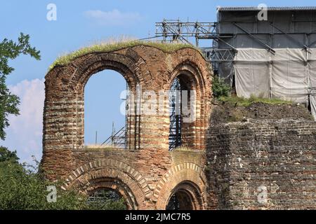 Trier - Kaiserthermen (Imperial Baths), Roman bath complex, Germany Stock Photo