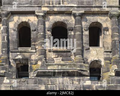 Trier - Roman city gate, Porta Nigra, Germany Stock Photo