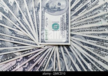 United States Dollars Banknotes. Stock Photo