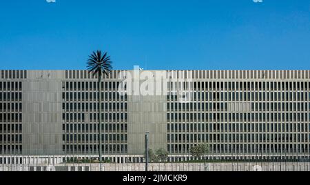 Federal Intelligence Service Headquarters, BND new building in Chausseestrasse, Berlin, Germany Stock Photo