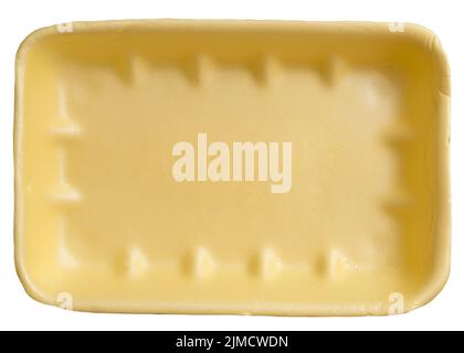 Plastic tray Stock Photo