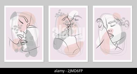 Abstract modern aesthetic design of the mid-century with geometric forms of balance. Stock Vector